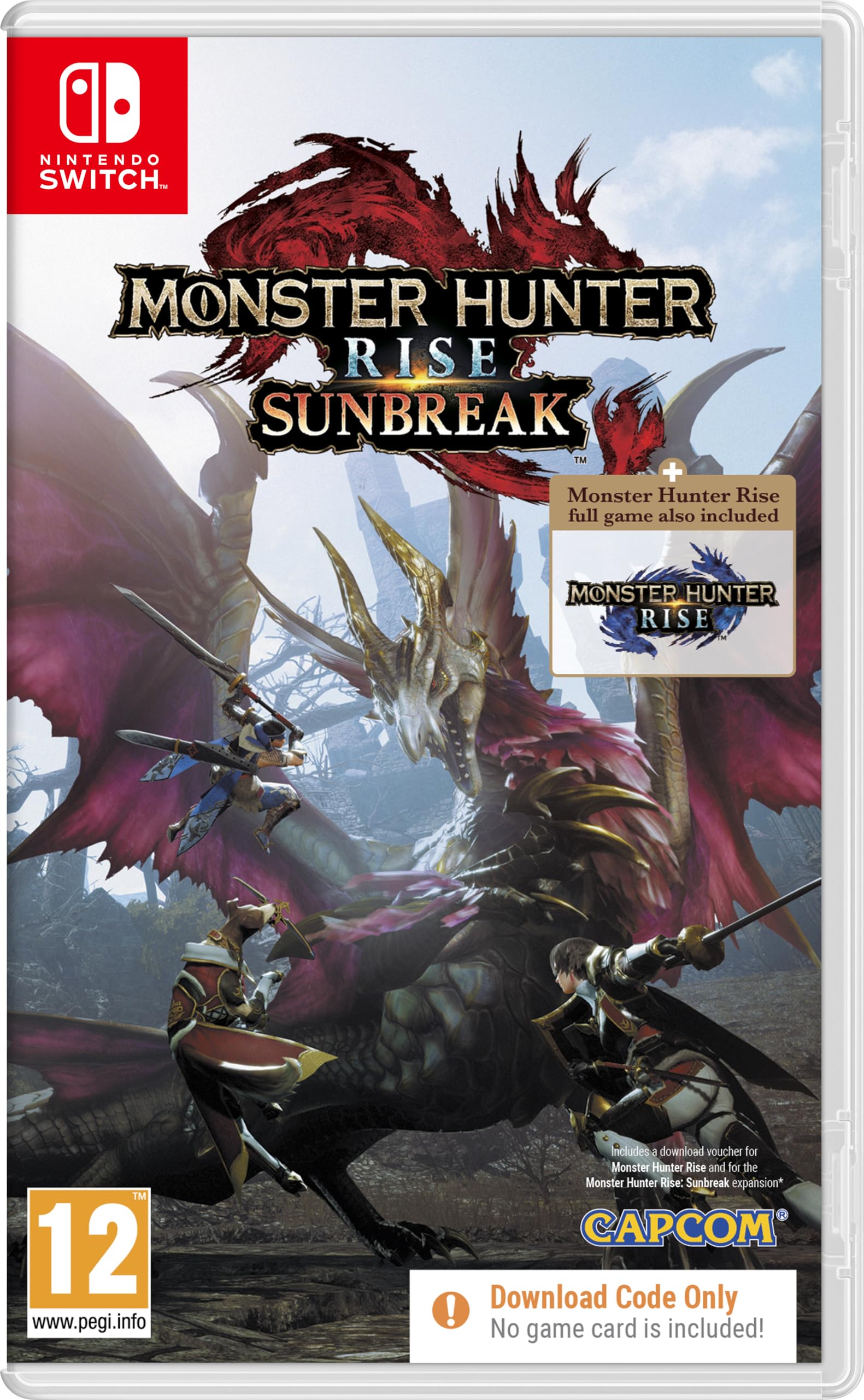 Monster Hunter Rise Sunbreak (Code in Box
