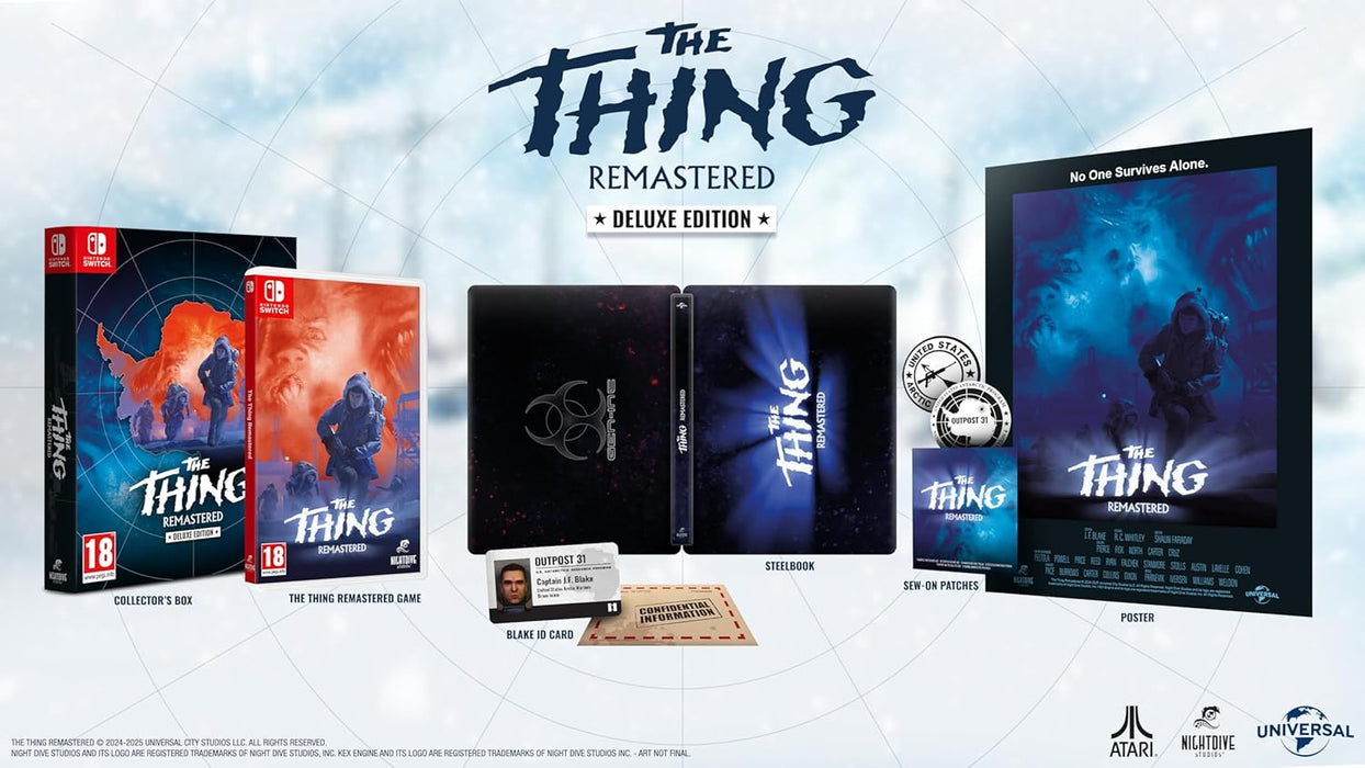 The Thing: Remastered - Deluxe Edition - Switch