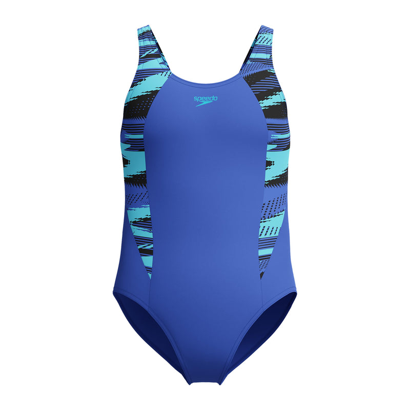 Speedo Girls Hyperboom Splice Muscleback One Piece Swimsuit Junior