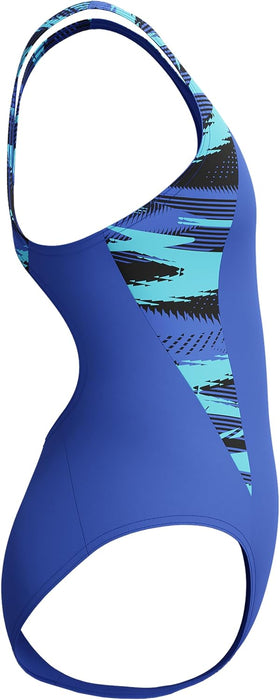 Speedo Girls Hyperboom Splice Muscleback One Piece Swimsuit Junior