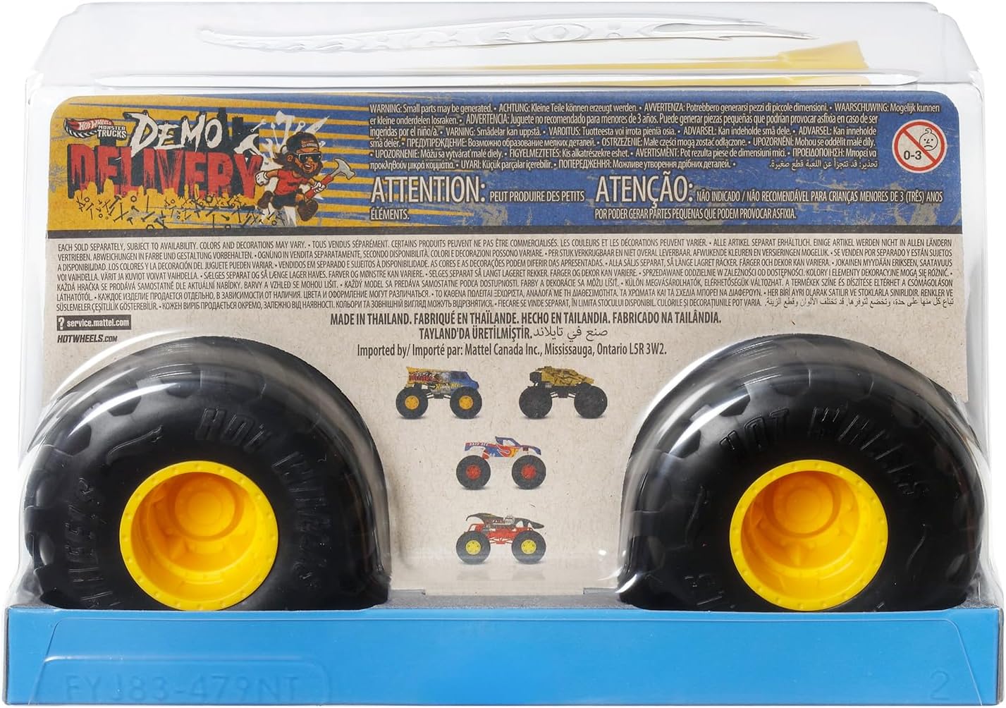 Hot Wheels - Monster Trucks Oversized (Demo Delivery) /Toys