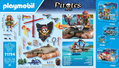 Playmobil - Pirate Raft With Treasure (71794)