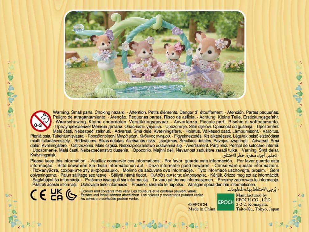 Sylvanian Families 5801 Bebè hert bloemenschommel