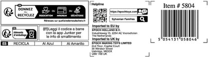 Sylvanian Families 5804 Seeotter Schnorchel Spielset, Set mit Tierfigur, Meerestiere, Spielzeug für Kinder ab 3 Jahren