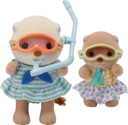 Sylvanian Families - Sea Otter Sisters - Splashy Snorkel Set (5804)
