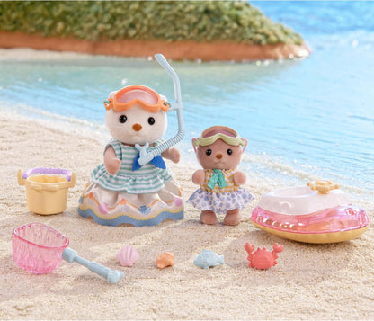 Sylvanian Families - Sea Otter Sisters - Splashy Snorkel Set (5804)