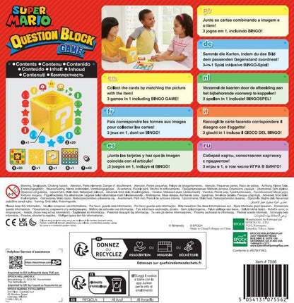 EPOCH Games Super Mario 7556 Question Block Game