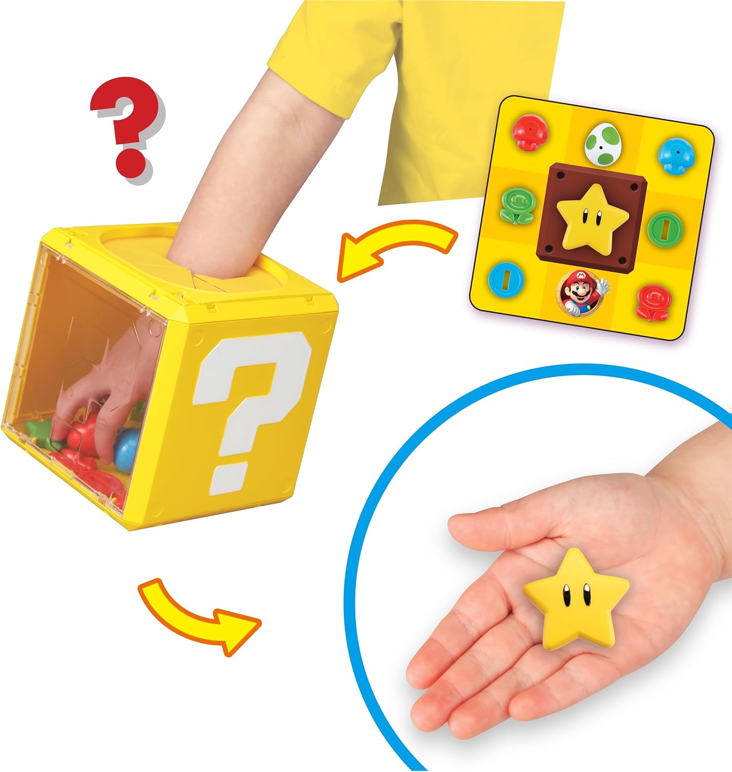 EPOCH Games Super Mario 7556 Question Block Game