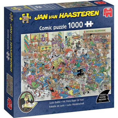 Jan Van Haasteren - Ludo Battle (1000 Pieces) (1110100482)