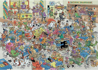 Jan Van Haasteren - Ludo Battle (1000 Pieces) (1110100482)