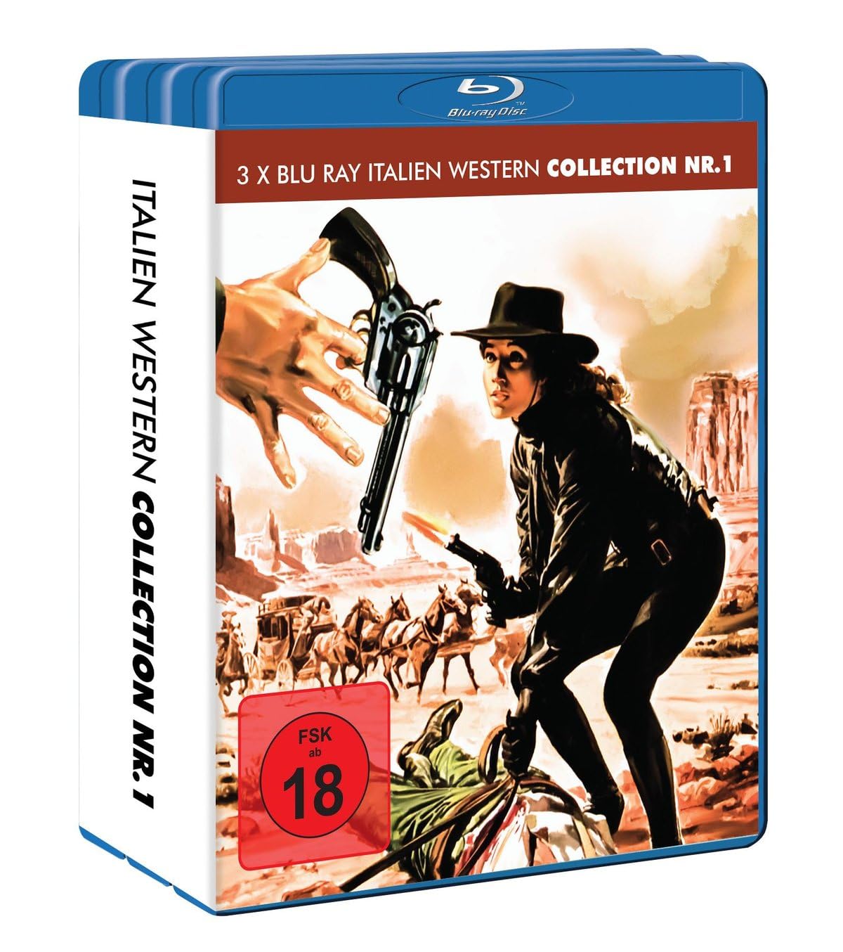 ITALIEN WESTERN BLU-RAY BUNDLE NR. 1 (3 BLU-RAYS)