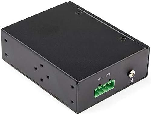 StarTech.com Switch Conmutador Industrial Ethernet Gigabit de 5 Puertos PoE no Gestionado de Servicio Pesado GbE PoE+ IP30 (IESC1G50UP