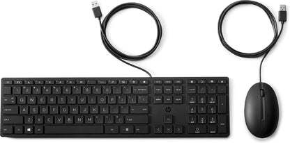 HP 9SR36AA#ABB Desktop 320MK Mouse and Keyboard Set with Wired