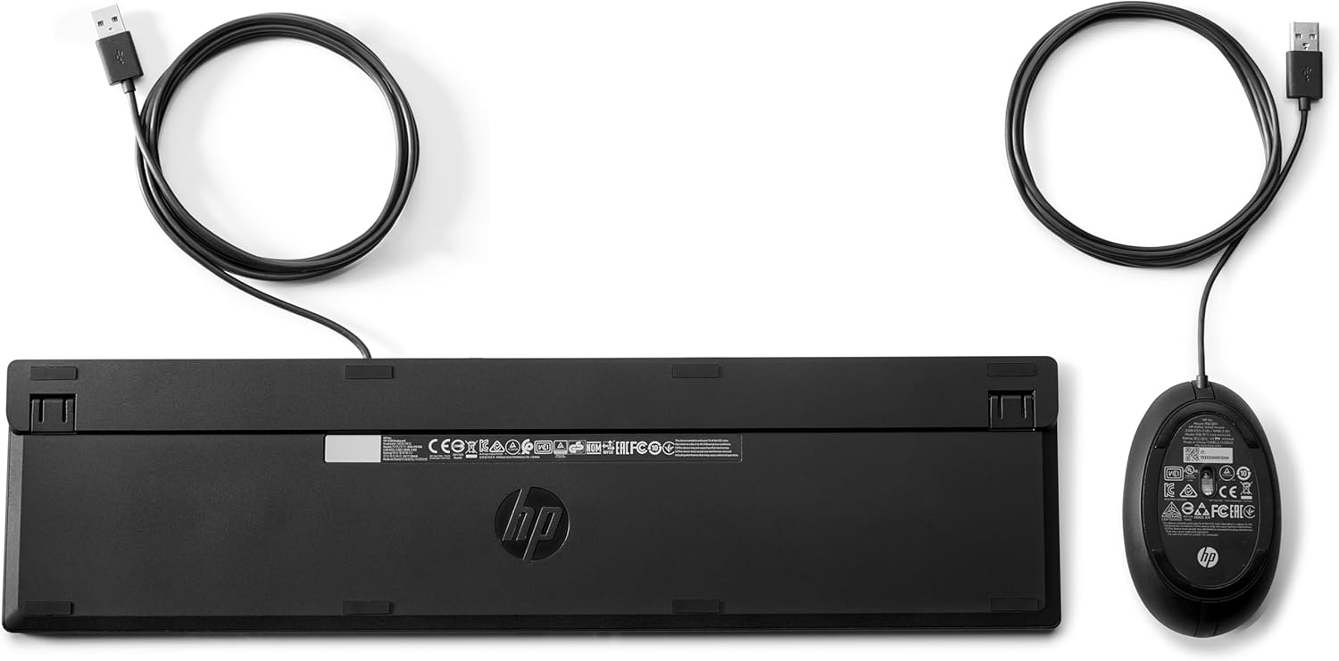 HP 9SR36AA#ABB Desktop 320MK Mouse and Keyboard Set with Wired