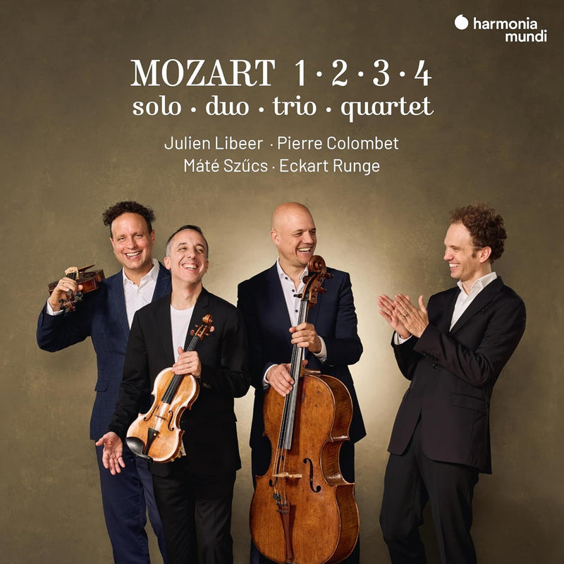 Mozart 1 · 2 · 3 · 4. Solo, Duo, Trio, Quartet