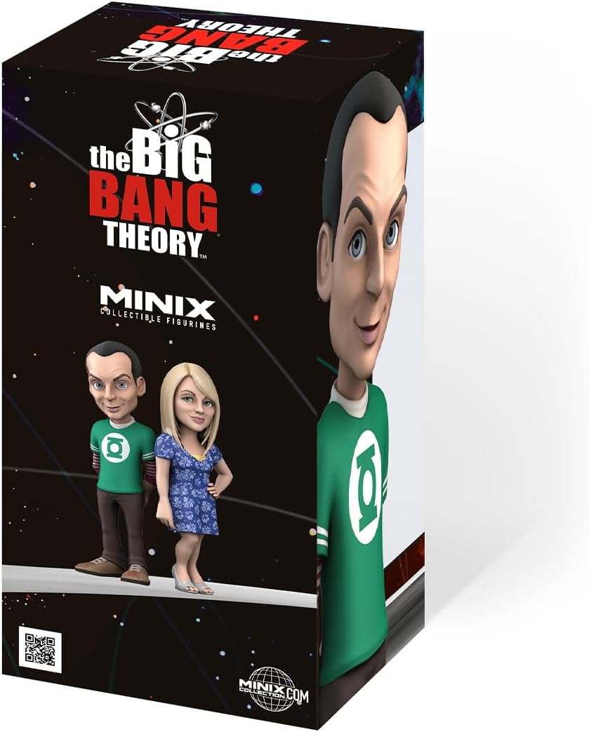 MINIX Bandai Sammelfigur, 12 cm, Big Bang Theory, Sammlerstücke für Ausstellung, Geschenkidee, Spielzeug für Kinder und Erwachsene, TV-Fans (MN16174