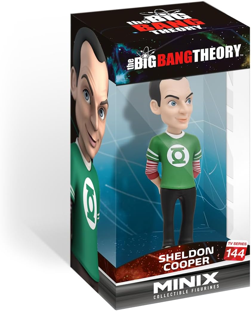 MINIX Bandai Sammelfigur, 12 cm, Big Bang Theory, Sammlerstücke für Ausstellung, Geschenkidee, Spielzeug für Kinder und Erwachsene, TV-Fans (MN16174