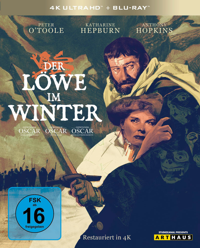 Der Löwe im Winter (4K Ultra HD) (+Blu-ray)