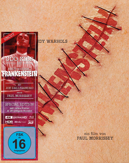 Andy Warhols Frankenstein - Mediabook - Cover B (4K Ultra HD) (+2 s