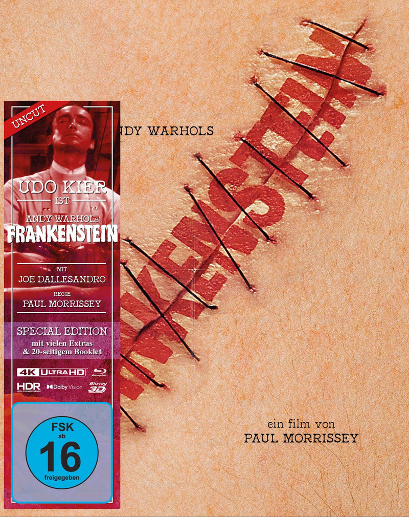 Andy Warhols Frankenstein - Mediabook - Cover B (4K Ultra HD) (+2 s