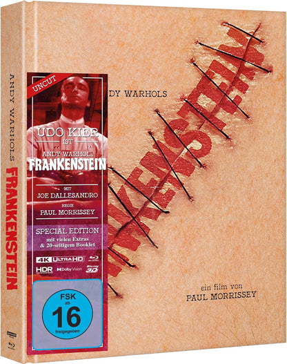 Andy Warhols Frankenstein - Mediabook - Cover B (4K Ultra HD) (+2 s