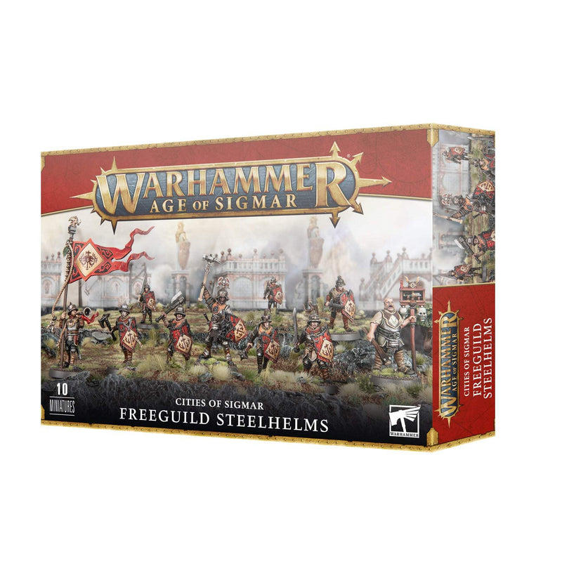Games Workshop Cities Of Sigmar: Freeguild Steelhelms, Silver, Steel, Gold