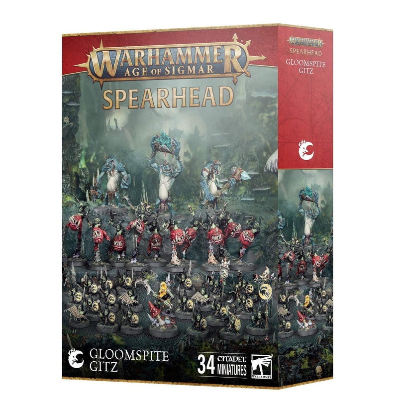 Warhammer Age of Sigmar Games Workshop Spearhead: Gloomspite Gitz (2024)
