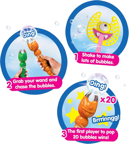 IDEAL | Bubble Ding! The bubble bursting game | Kids Games | Outdoor Games | For 1-2 Players | Ages 3+