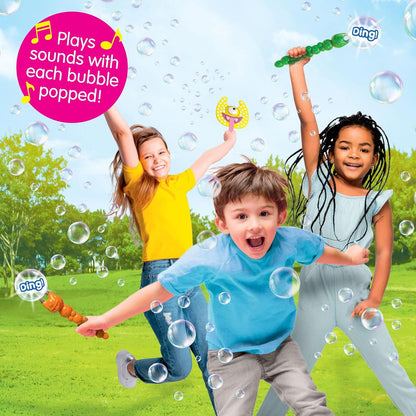 IDEAL | Bubble Ding! The bubble bursting game | Kids Games | Outdoor Games | For 1-2 Players | Ages 3+