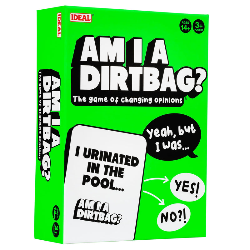 Am I A DirtBag: The ‘Game Of Changing Opinions’ Party Card Games, for adults and teens age 14+, best new board game, for 3+ players