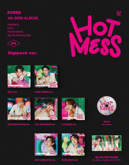 Hot Mess Random Cover Version - incl. Photobook + Photocard