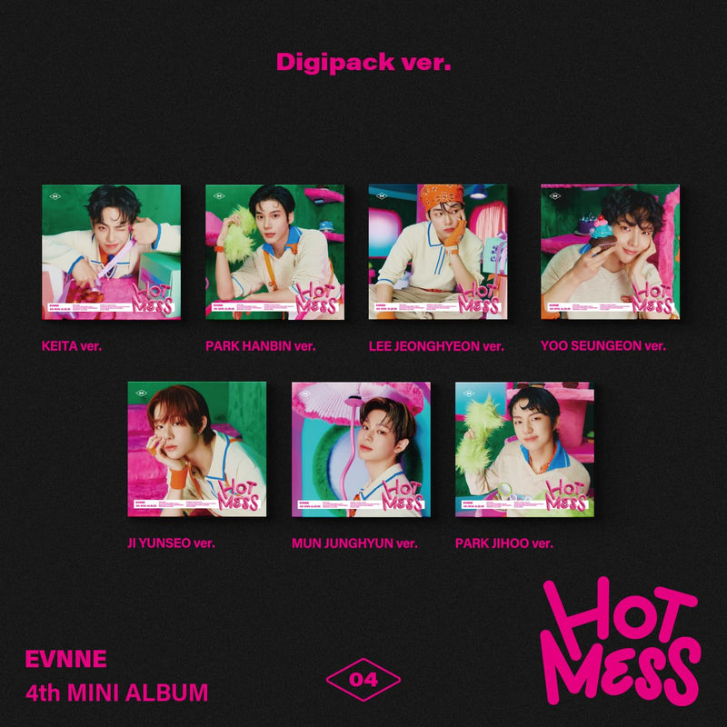 Hot Mess Random Cover Version - incl. Photobook + Photocard