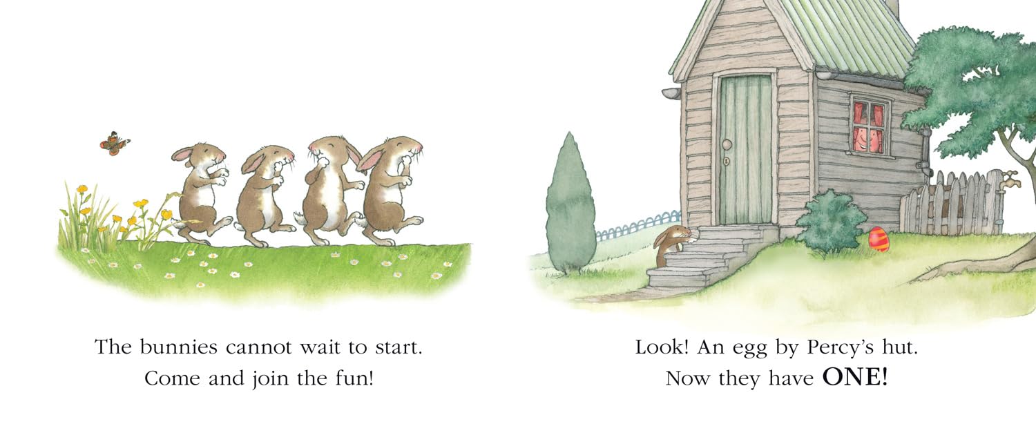 The Easter Egg Hunt: A fun new illustrated board book – perfect for babies and toddlers! (Stories from Percy’s Park