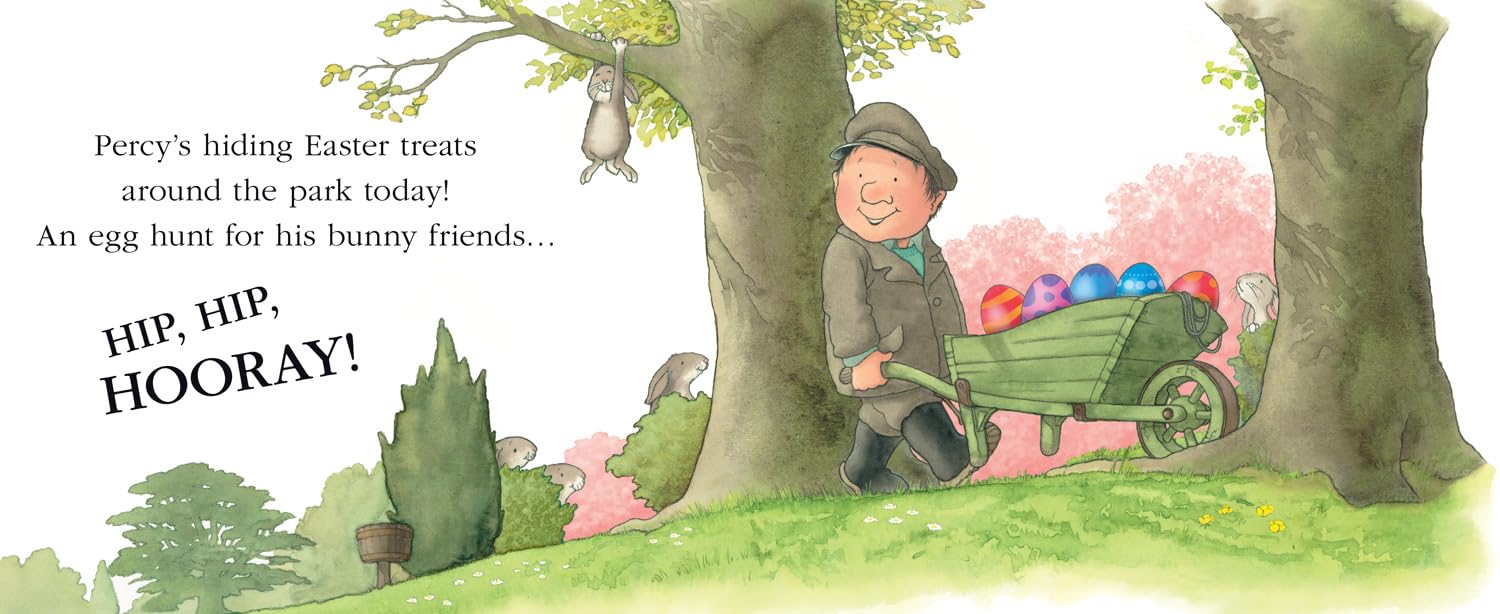 The Easter Egg Hunt: A fun new illustrated board book – perfect for babies and toddlers! (Stories from Percy’s Park