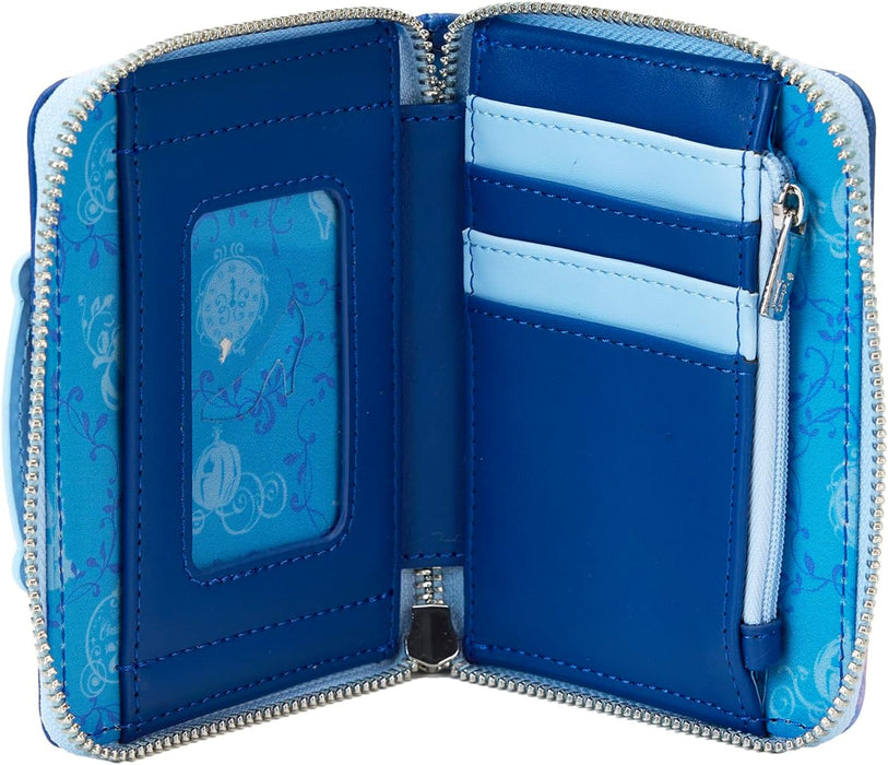 Loungefly Disney Cinderella 75th Anniversary Zip Around Wallet