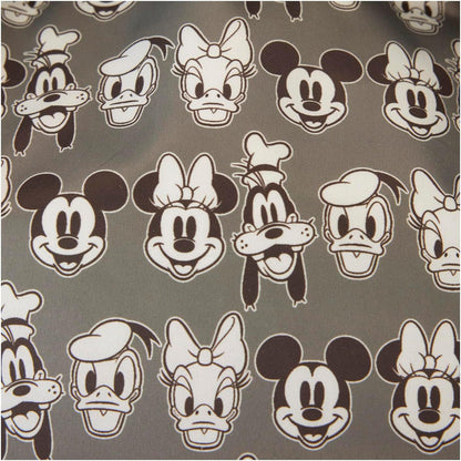 Loungefly Disney Mickey and Friends Faux Leather and Canvas Mini Tote Bag