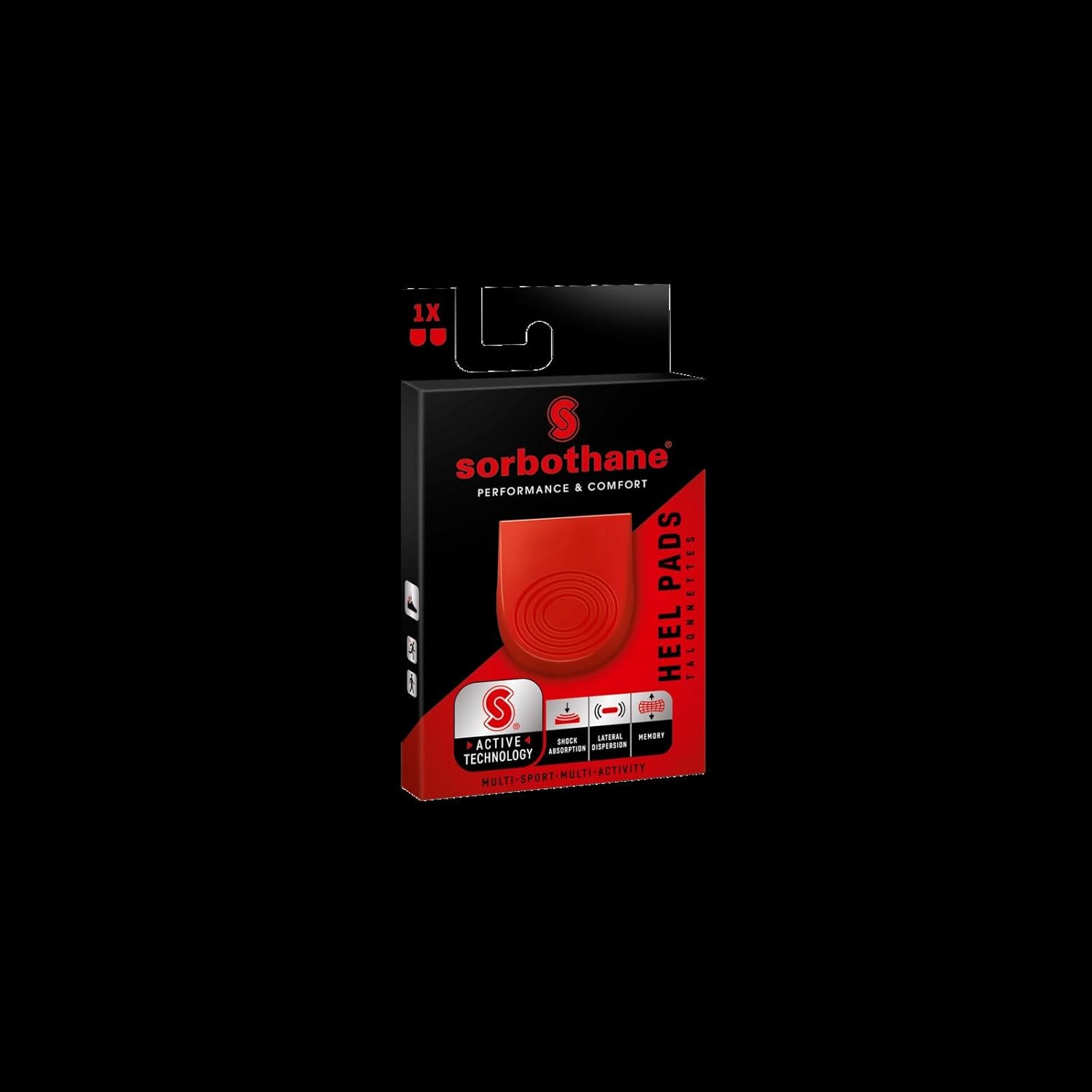 Sorbothane Sports Heel Pads