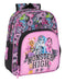 Safta MONSTER HIGH DRAMA - Children's Backpack, Ideal for Children of Different Ages, Comfortable and Versatile, Quality and Resistance, 28 x 10 x 34 cm, multicoloured, M, Casual