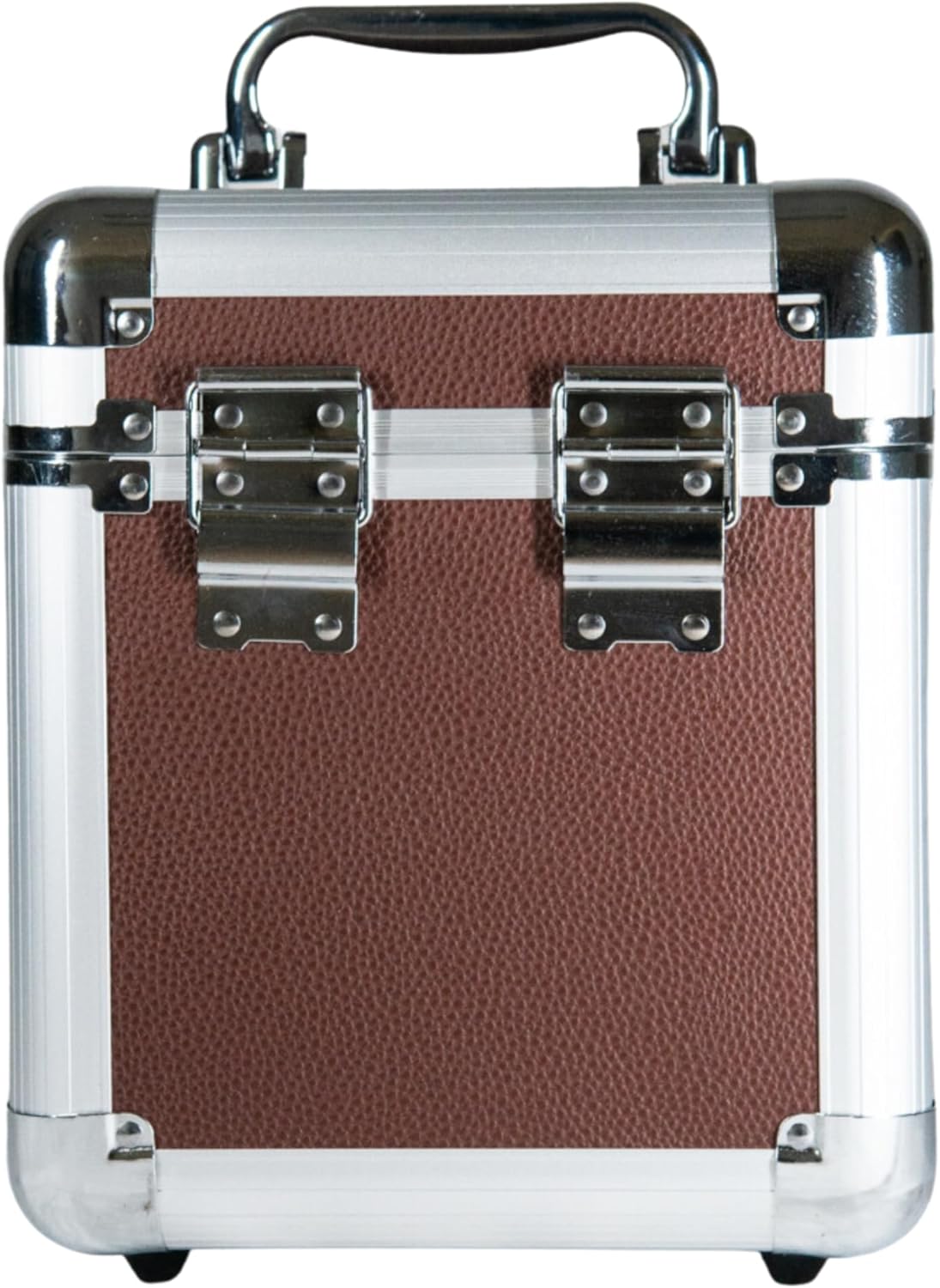 Rock on Wall Flight Case 45T Brown, Brown, Suitcase with Imitation Leather Finish