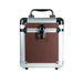 Rock on Wall Flight Case 45T Brown, Brown, Suitcase with Imitation Leather Finish