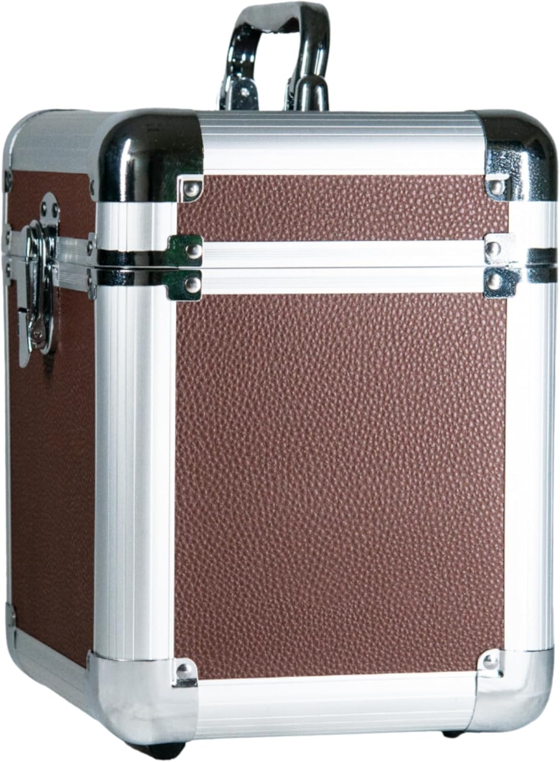 Rock on Wall Flight Case 45T Brown, Brown, Suitcase with Imitation Leather Finish