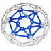 Clarks Cycle Systems CFR-02 Lightweight Floating 6-Bolt Disc Brake Rotor, Blue, 180mm