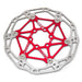 Clarks Cycle Systems CFR-02 Lightweight Floating 6-Bolt Disc Brake Rotor, Red, 203mm