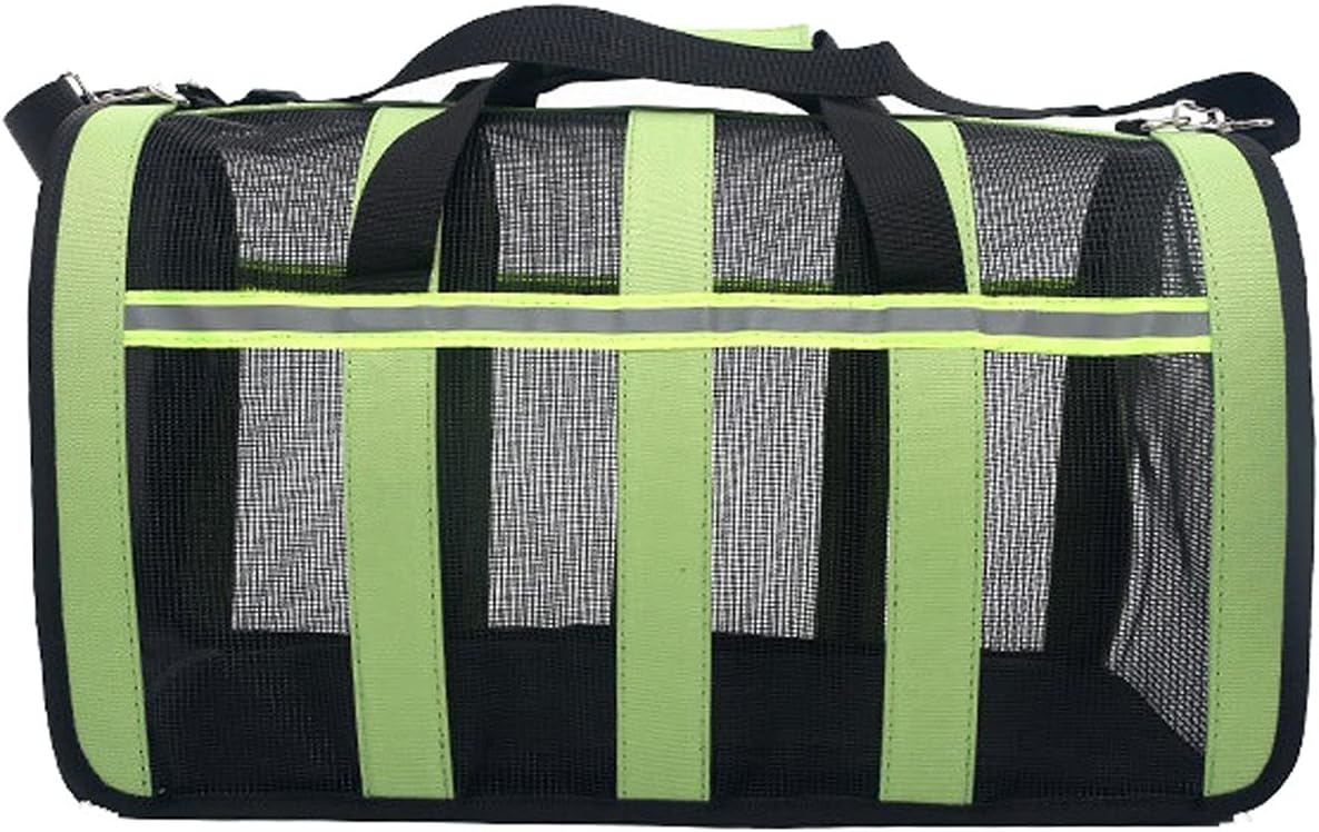 ERTGHHgbb pet backpack Dog Carrier Bag Breathable Pet Carrier for Cat Dog Safety Transportation Forthcoming Travel Pet Handbag with Zipper Dog Accoutrement (Color : Blue)