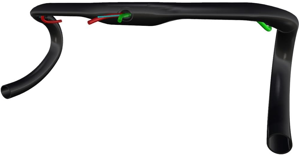 Deda Elementi Zero2 DCR RHM-Evo Drop Handlebar, POB (Polish on Black), 42cm
