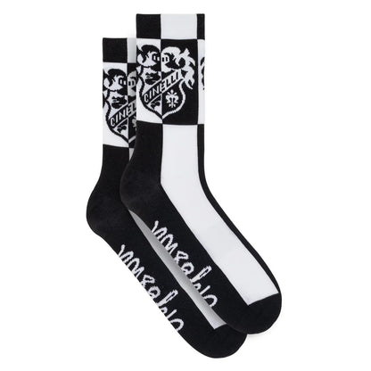 Cinelli Crest Black 'N' White Cycling Socks