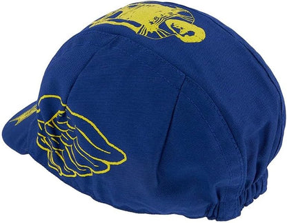 Cinelli Milano Bike Veterans, Cycling Cap, Blue, One Size