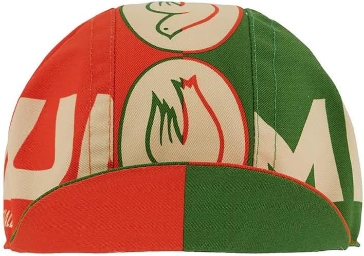 Cinelli Columbus Green Box Cycling Cap, Green/Red, One Size