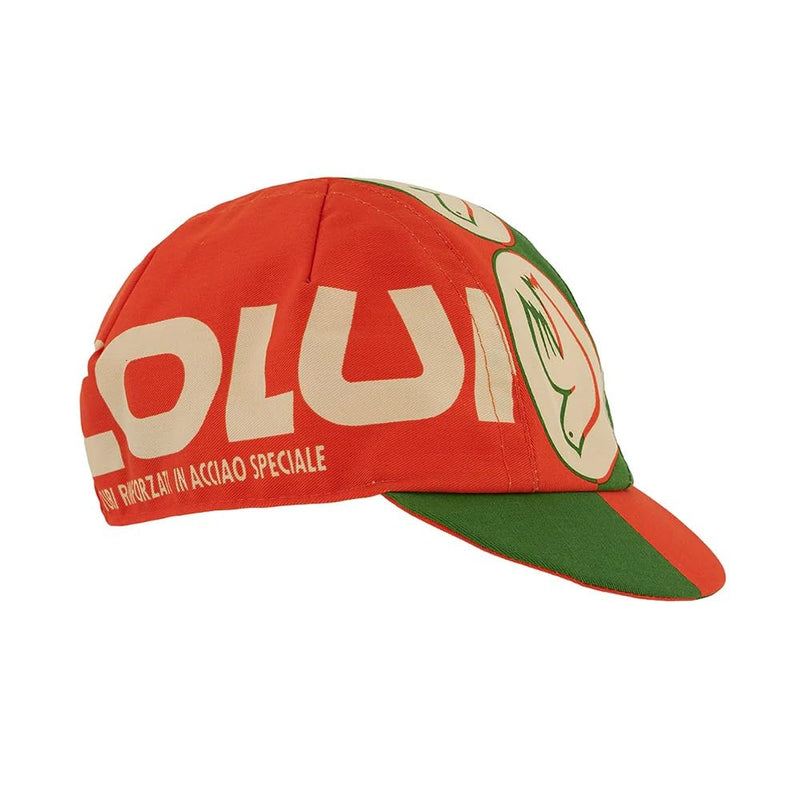Cinelli Columbus Green Box Cycling Cap, Green/Red, One Size