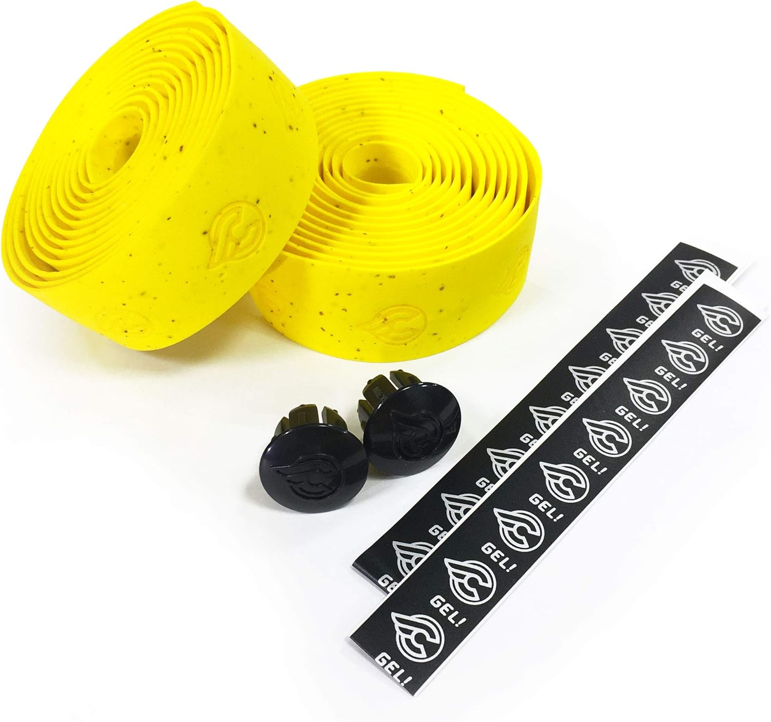 Cinelli Gel Cork Tape Handle Bar Tape, Yellow
